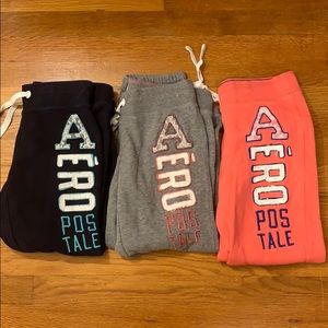 BUNDLE Aeropostale Capri Sweats